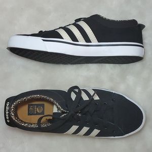 Black Adidas sneakers